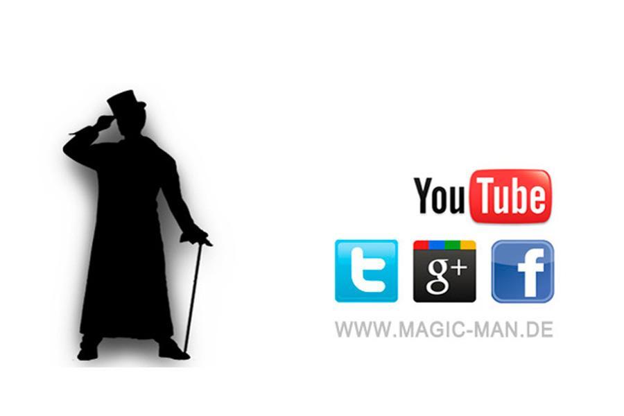 Magician in the social networks Magician in the social networks