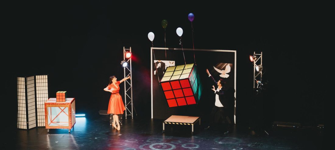 rubiks cube act variety magic show